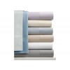 4 Parure de drap, Satin de Coton 250 fils/cm², 100% Coton Peigné, 3 pièces COULEURS ALEATOIRE, 2 places,. 230 x 260 cm