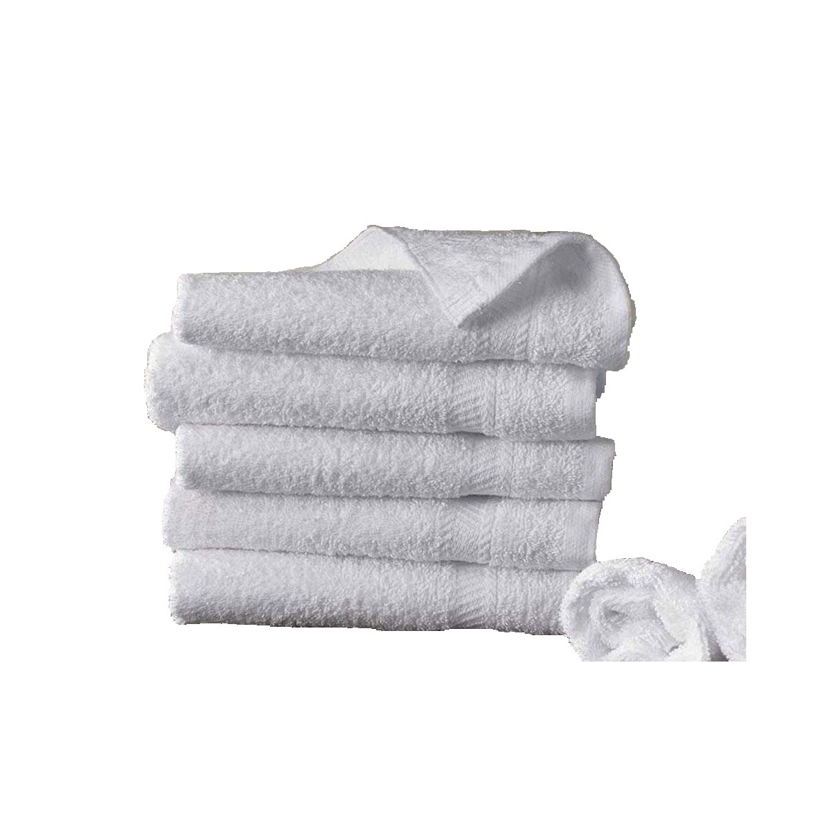 Drap de bain Quiberon blanc 70X140 cm 60% coton 40% Polyester 450 g (lot