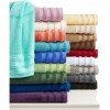 10 serviettes de bain 50 X 100 cm, de 600 à 800 gr/m², de 600 à 800 gr/m², HOTEL SPA Zéro twist, 100% coton égyptien.