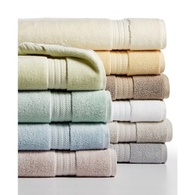 10 serviettes de bain 50 X 80 cm, a 50x100 cm de 600 à 800 gr/m², de 600 à 800 gr/m², HOTEL SPA Zéro twist, 100% coton égyptien.