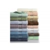 12 serviettes carré 33 X 33 cm, de 500 gr/m², HOTEL SPA Zéro twist, 100% coton égyptien.