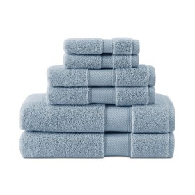 4 DRAPS DE BAINS LUXE, 70x140 cm, de 600 à 850 gr/m² HOTEL SPA 100% coton égyptien zérotwist